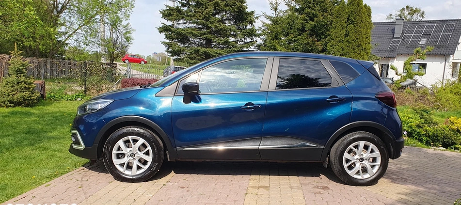 Renault Captur cena 57999 przebieg: 105000, rok produkcji 2019 z Pasłęk małe 352